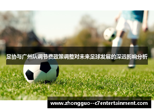 足协与广州队调节费政策调整对未来足球发展的深远影响分析 足协与广州队调节费政策调整对未来足球发展的深远影响分析